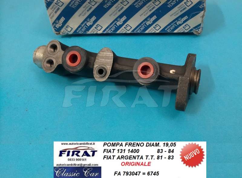 POMPA FRENO FIAT 131 1400 - ARGENTA (793047)